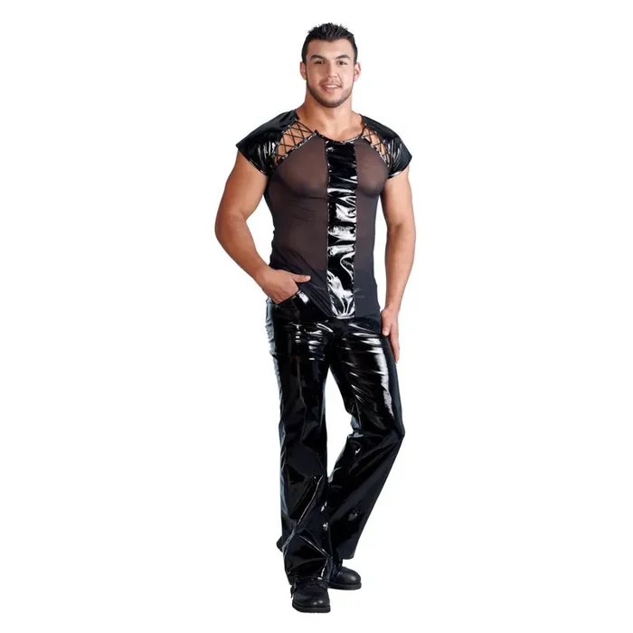 Herren Lack Shirt