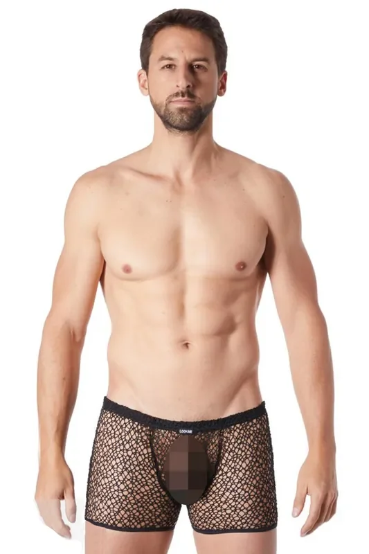 Herren Netz-Boxer-Short