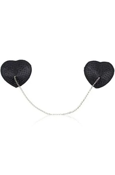 Herz Kette Nippel-Tasseln