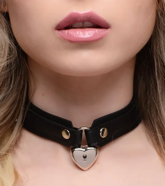 Herzschloss Halsband verschließbar