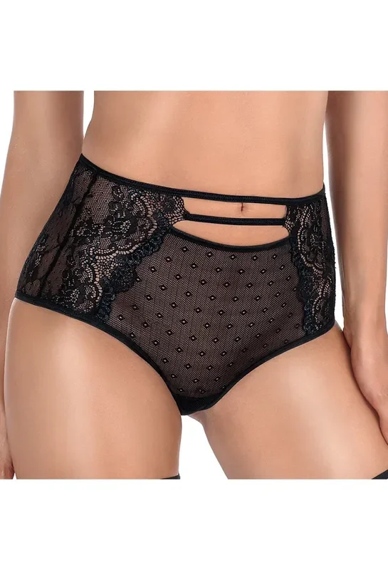 High Waist Shorts schwarz