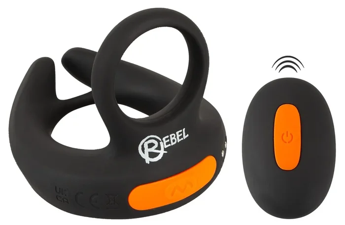 Hodenvibrator mit Fernbedienung Rebel