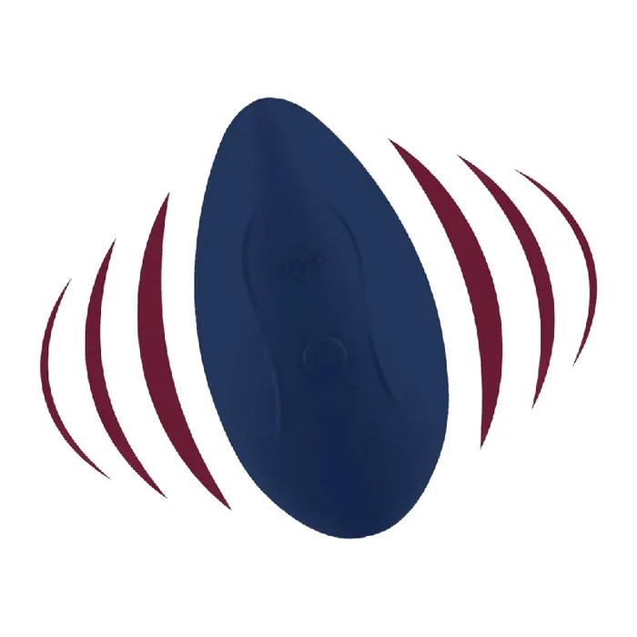 ID Wellness Essentials – Shhh! Remote Control Slim Massager – Blue