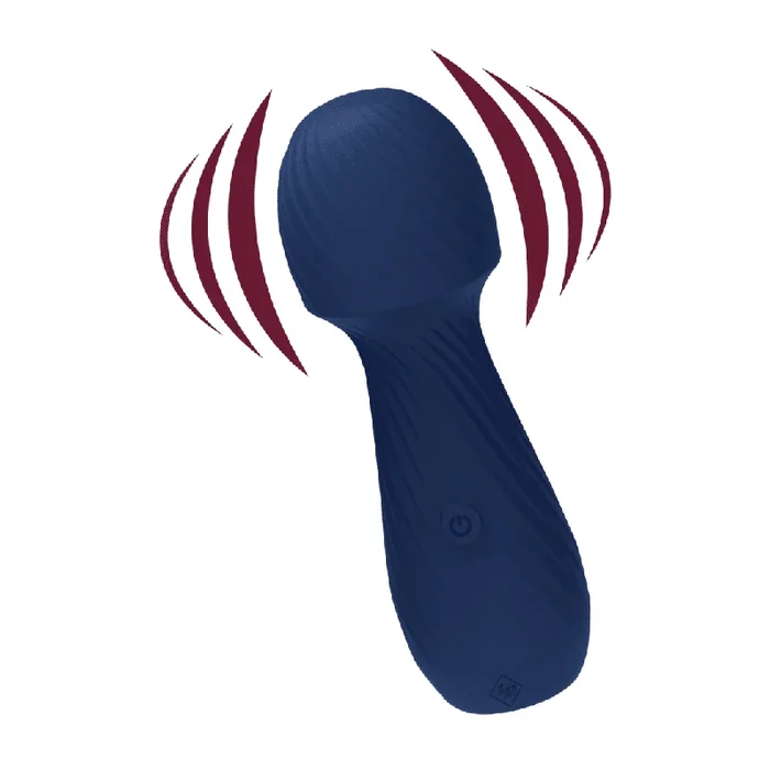 ID Wellness Essentials – Travel With Me Mini Pleasure Wand – Blue