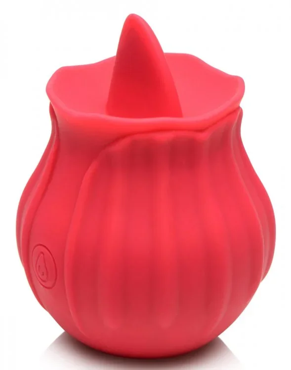 Inmi Bloomgasm Wild Violet 10X Licking Stimulator – Red