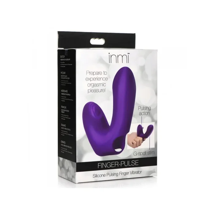 Inmi Finger-Pulse Silicone Pulsing Finger Vibrator