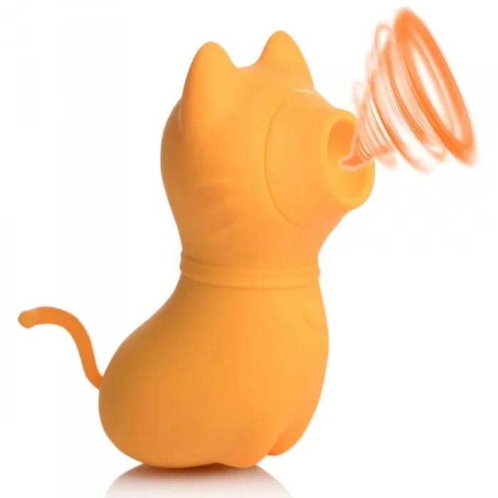 Inmi Shegasm Sucky Kitty Clitoral Stimulator – Orange