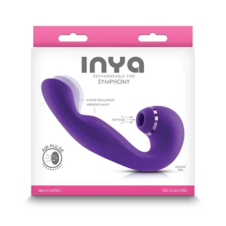 INYA Symphony G Spot Vibe w/Suction – Purple