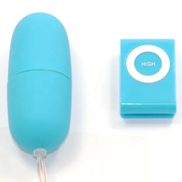 iVib Vibro-Ei mit Fernsteuerung – Blau