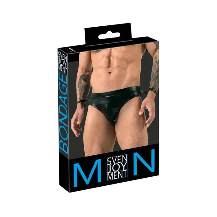 Jockslip im Mattlook – Pofrei – Schwarz – Größe M
