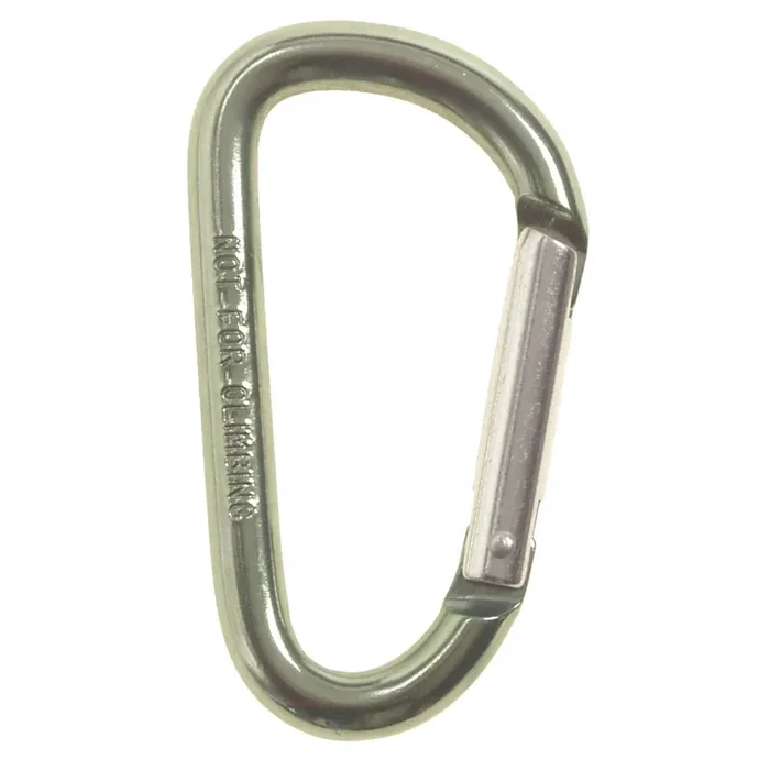 Karabiner D 8 mm x 8 cm – 10 Stück