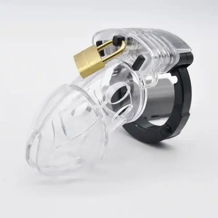 Keuschheitskäfig ‘Alpha‘ transparent