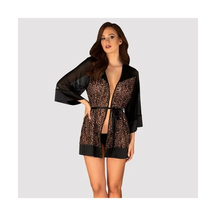 Kimono Allunes „Obsessive“ – Schwarz – Größe – S/M