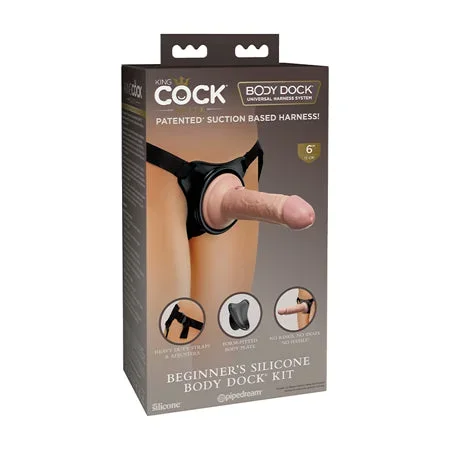 King Cock Elite Beginner’s Silicone Body Dock Kit