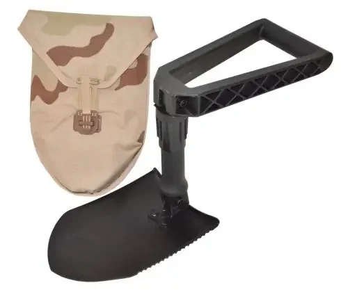 Klappspaten mit Tasche