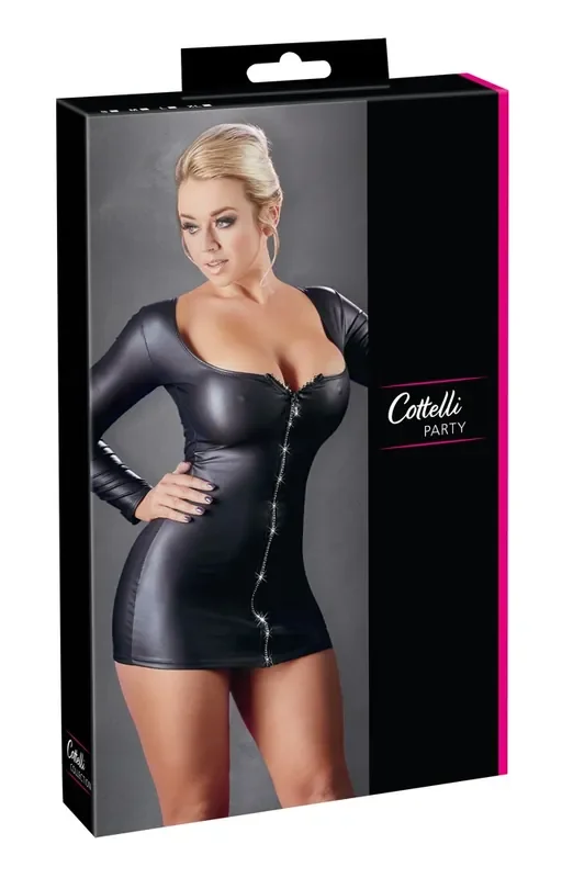 Kleid Glitzerzip