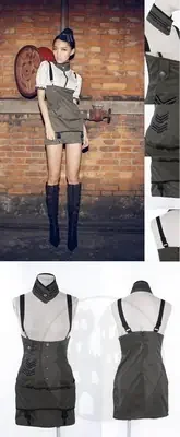 Kleid ‘Military‘ (Grösse L)