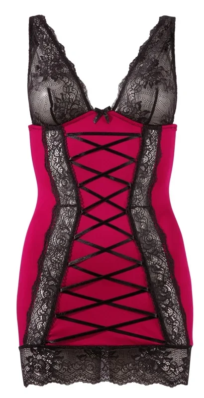 Kleid mit Zierschnürung und Spitze Cottelli LINGERIE