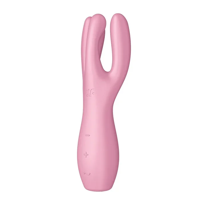 Klitoris-Stimulator Satisfyer Threesome 3, Pink