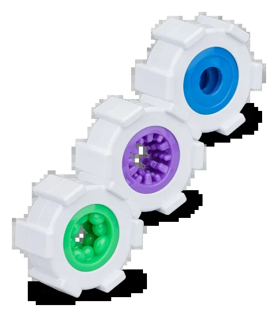 Kombinierbarer Ring-Masturbator mit 3 Ringen
