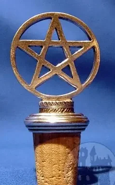 Korken mit Pentagramm