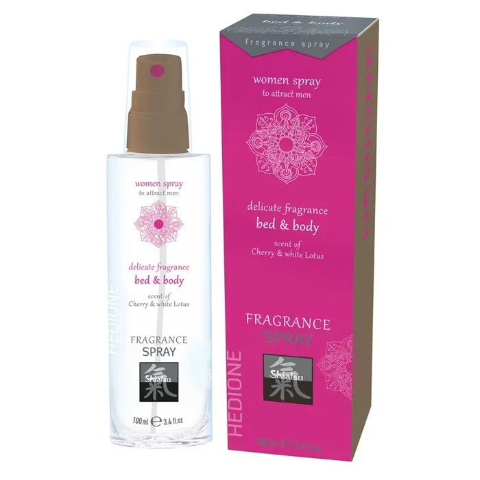 Körperspray mit Pheromonen für Frauen Cherry & White Lotus, 100 ml