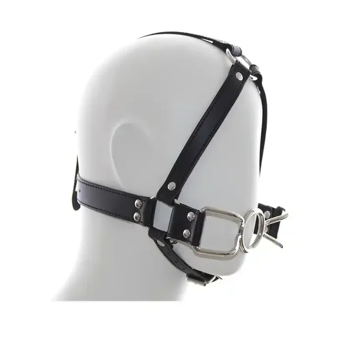 Kunstleder Harness mit Ringknebel