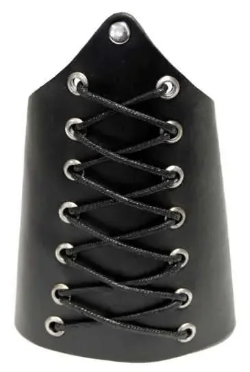 Kunstlederarmband zum Schnüren