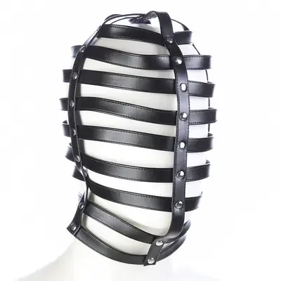 Kunstledermaske