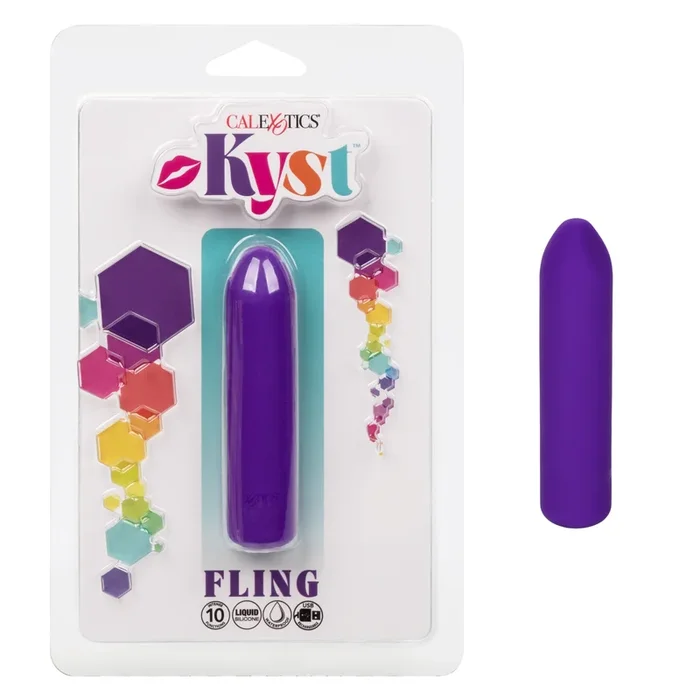 Kyst Fling Petite Massager – Purple