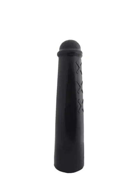 Langer Dildo konisch schwarz