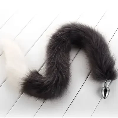Langer Foxtail Analplug (Grösse S)