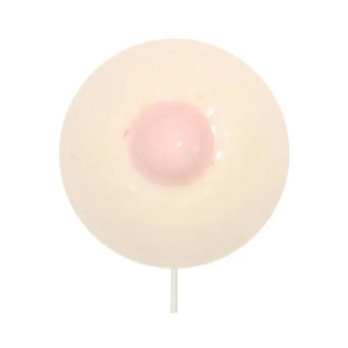 Large Single Boob with Stick Butterscotch Lollipop