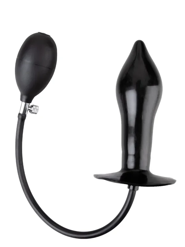Latex Analplug aufpumpbar schmal ‘Missile‘