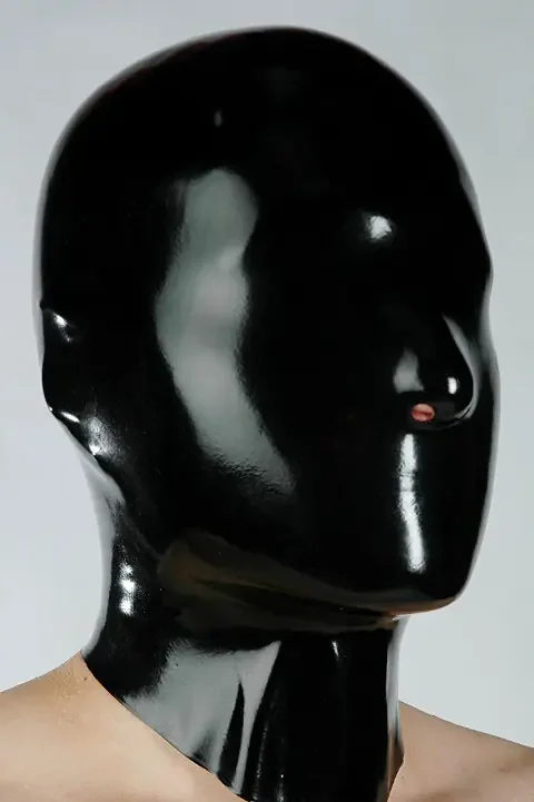 Latex Maske – geschlossen – Nase offen