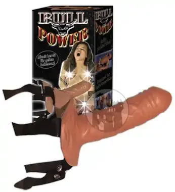 Latex-Umschnall-Dildo ‘Bull Power‘