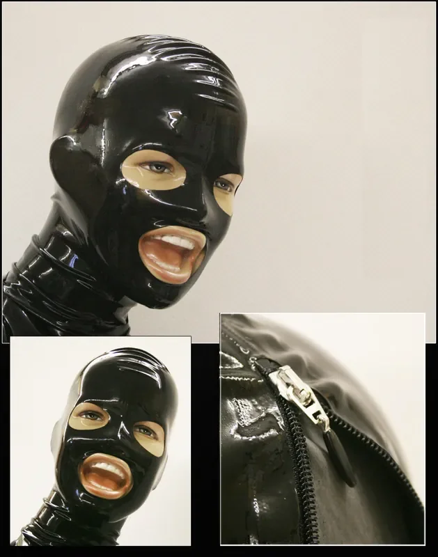 Latexmaske – Offene Augen und Mund