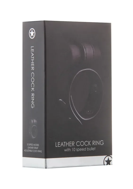 Leather Cock Ring – Black