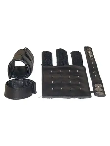 Leder Cockstrap mit Scheide ‘Pin Prick‘