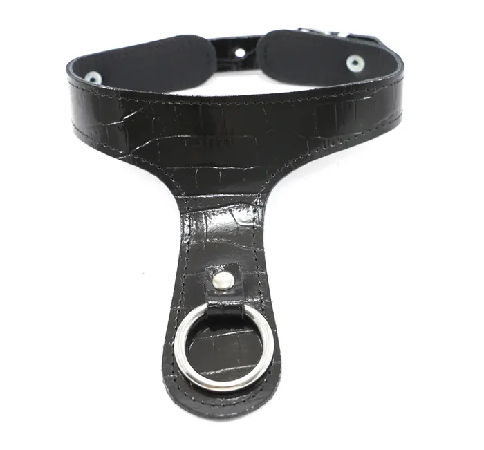 Leder Halsfessel elegant