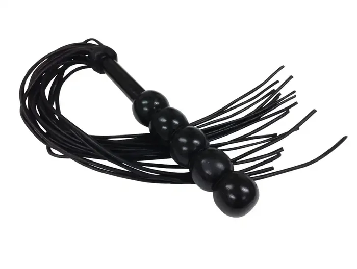 Leder Peitsche 18 Striemen