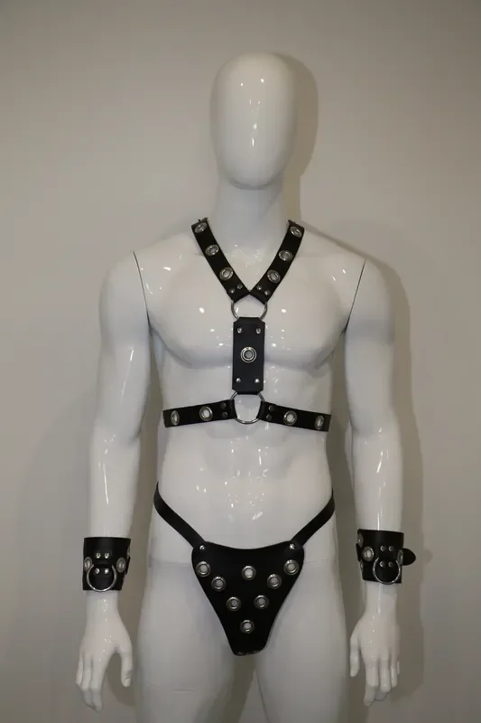 Leder-Set Herren