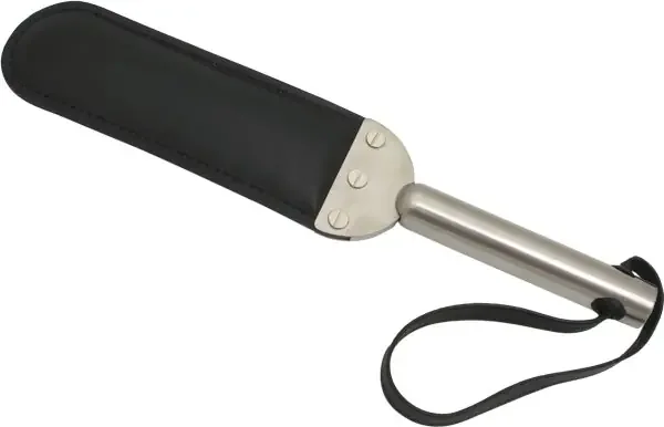 Leder- und Metallpaddle