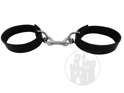 Lederfußfessel – schwarz