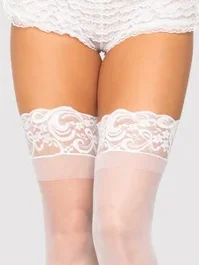 Leg-Avenue Stay-Up Halterlose Strümpfe