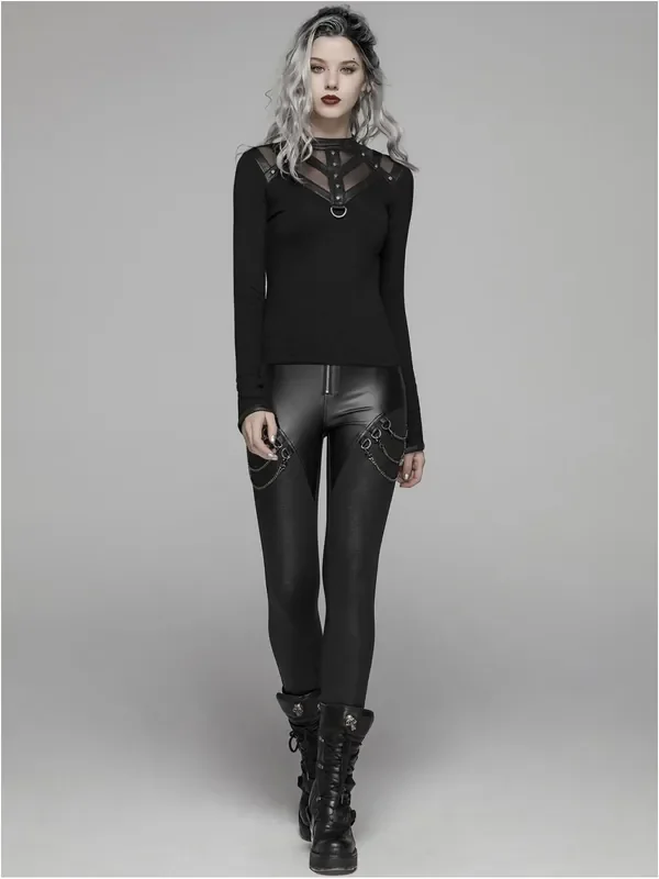 Leggings mit Ketten- abnehmbar