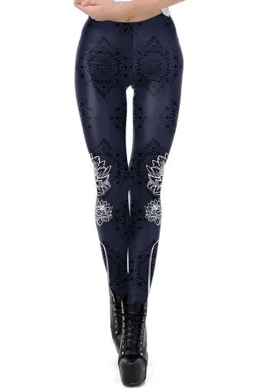 Leggins mit Blumendruck