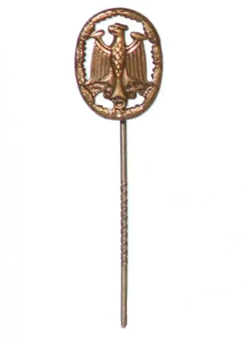 Leistungsabz.-Anstecknadel ‘orig. Bw Bronze‘
