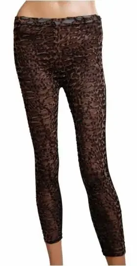 Leopardenmuster Leggings
