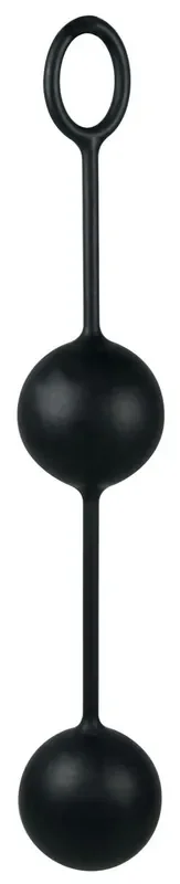 Liebeskugeln aus Silikon in Schwarz